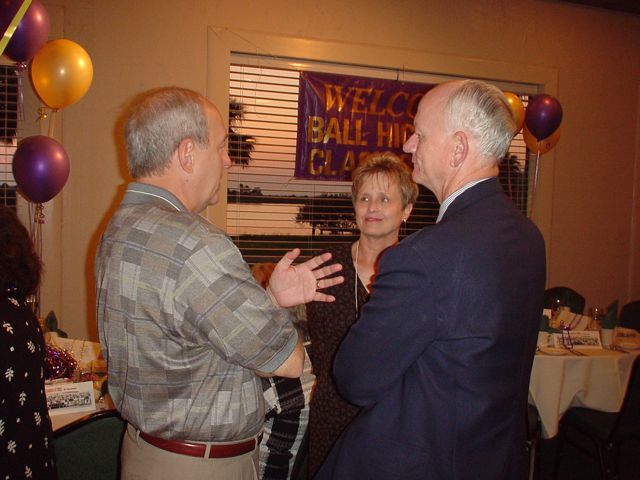Ball High School Class of 1962 reunion photograph 12