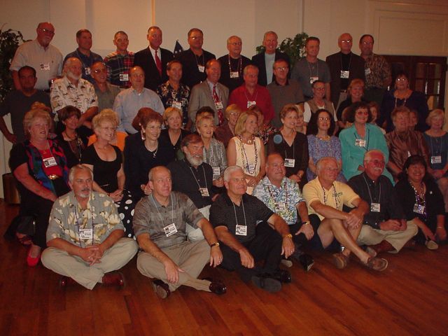 Ball High School Class of 1962 reunion photograph 21