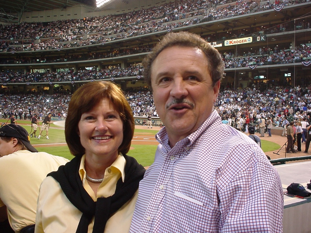 Opening Day at Enron Field photograph