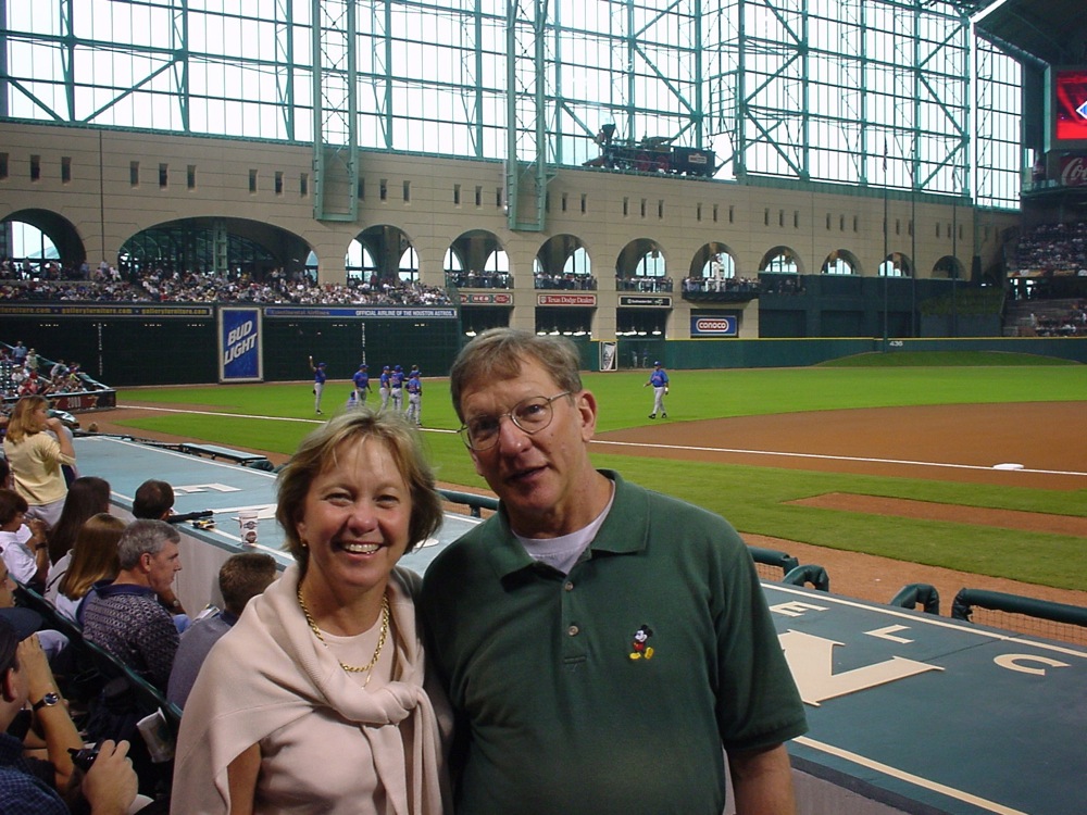Opening Day at Enron Field photograph