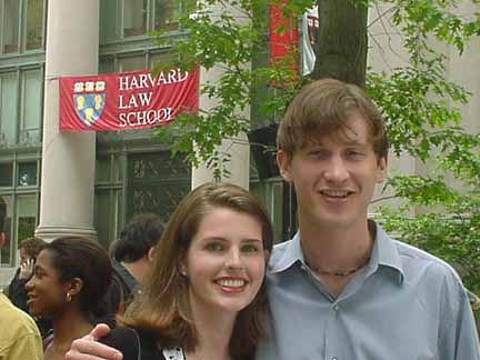 Harvard Law School Graduation photograph