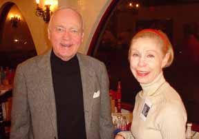 Hal Means talking with Dorothy Knox
