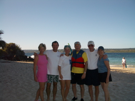 Houston-Hawaii Olympic snorkeling team