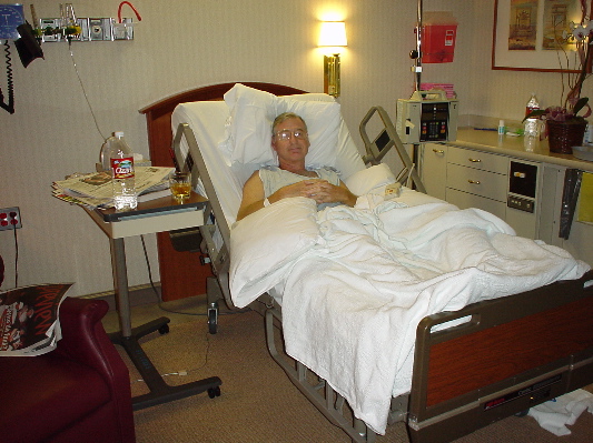 Rex Visits St. Luke’s Hospital photograph