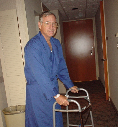Rex Visits St. Luke’s Hospital photograph