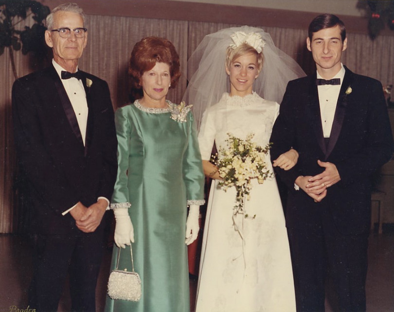 The Wedding at First Congregational Church photograph