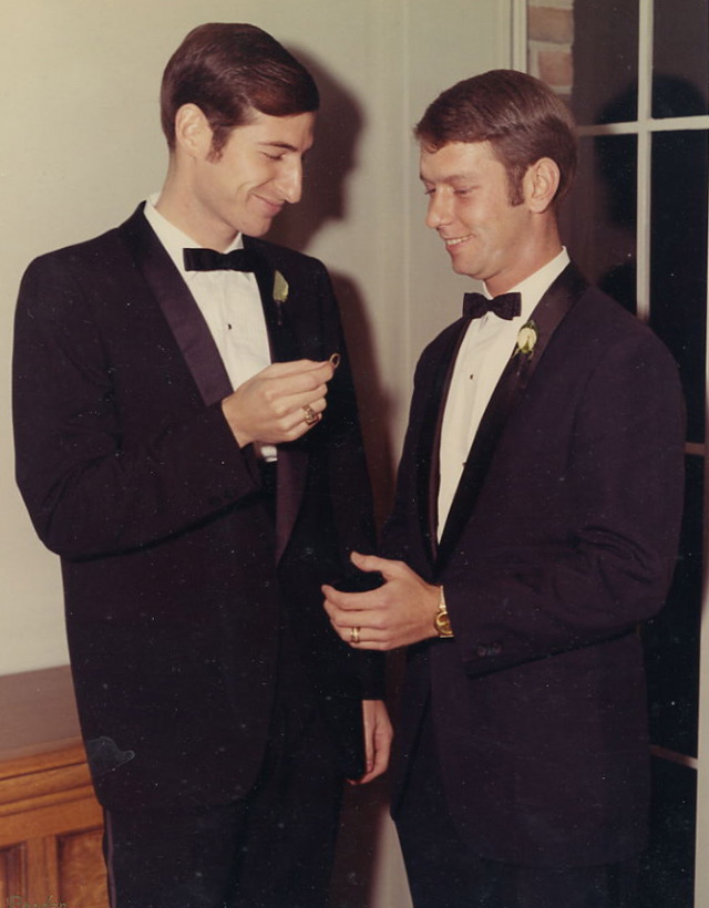 The Wedding at First Congregational Church photograph