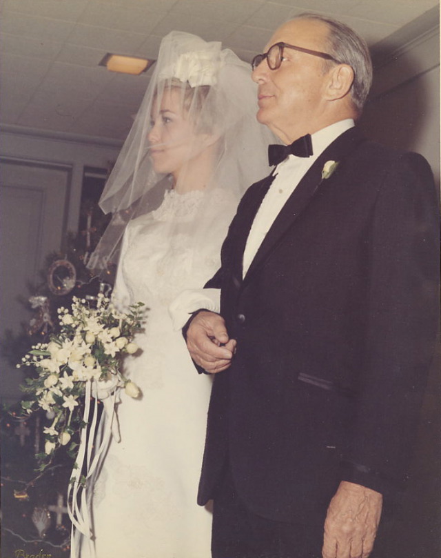The Wedding at First Congregational Church photograph