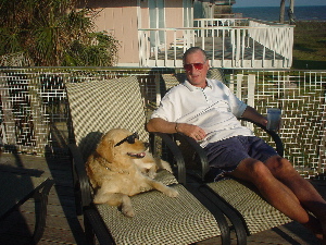 Rosie and Rex before hurricane season